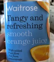 Waitrose tangy & refreshing smooth orange juice