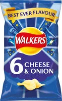 Walkers Cheese & Onion Crisps 6pk (Walkers)