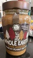 Crunchy dark roasted peanut butter imp (Whole Earth)