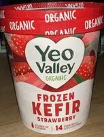 Frozen kefir strawberry (Yeo Valley)