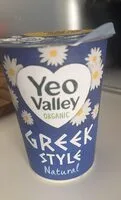 Greek style natural yoghurt (Yeo Valley)