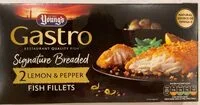 Lemon & Pepper Fish Fillets (Young's)