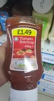 £1.49 Tomato Ketchup 460g e Each 10g serving conta (Yy)